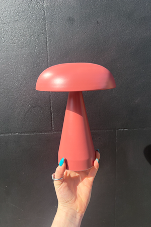 Touch Dimmable Mushroom Lamp - Peach