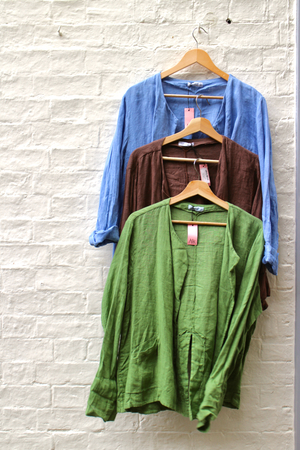 The "Jasmin" Linen Top