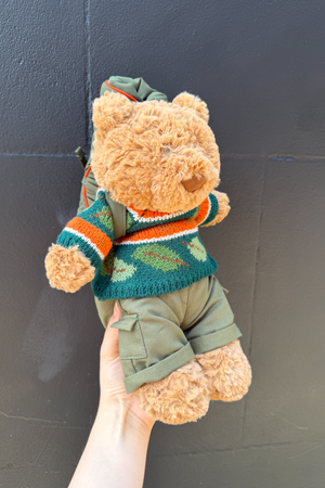 Bartholomew Bear Hiking Outfit