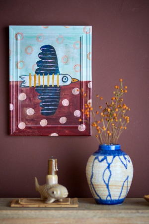 Bird Illustration on Frame