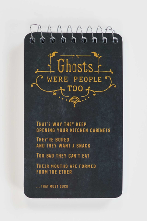 'Ghosts' Notebook