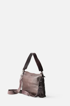 "Isla" Leather Messenger Bag