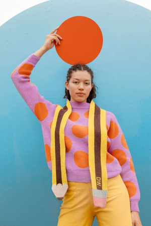 Wool Pencil Scarf