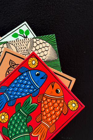 Hand-Painted Coaster