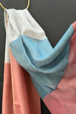 Fine 100% Wool Scarf - Block 1