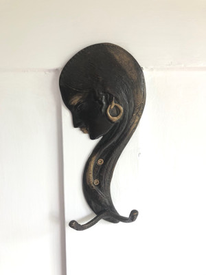 Bronze Lady Wall Hook Bronze Lady Wall Hook