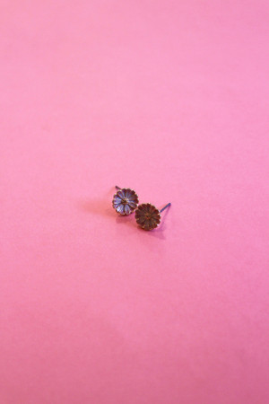 Enamel Daisy Stud Earrings Enamel Daisy Stud Earrings