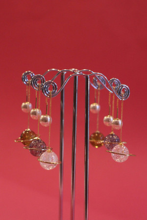 Planet Drop Earrings Planet Drop Earrings