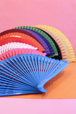 Wooden fans made in Spain Wooden fans made in Spain