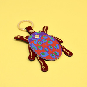 Double Spot Beetle Key Fob Double Spot Beetle Key Fob