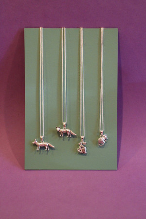 Country Animal Silver Plated Necklace Country Animal Silver Plated Necklace