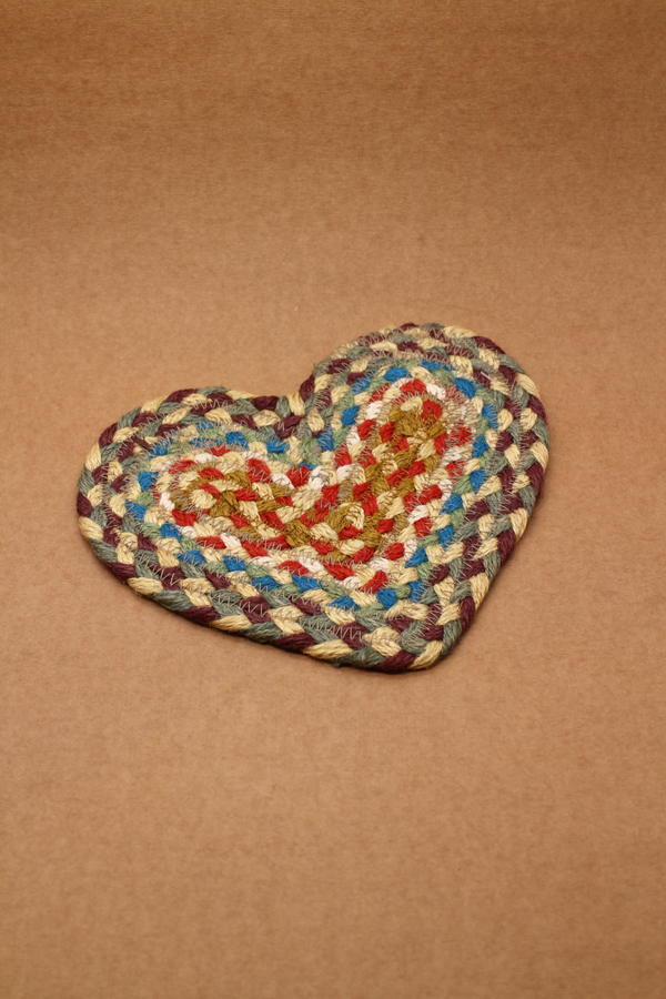 Braided Heart Placemat - Carnival
