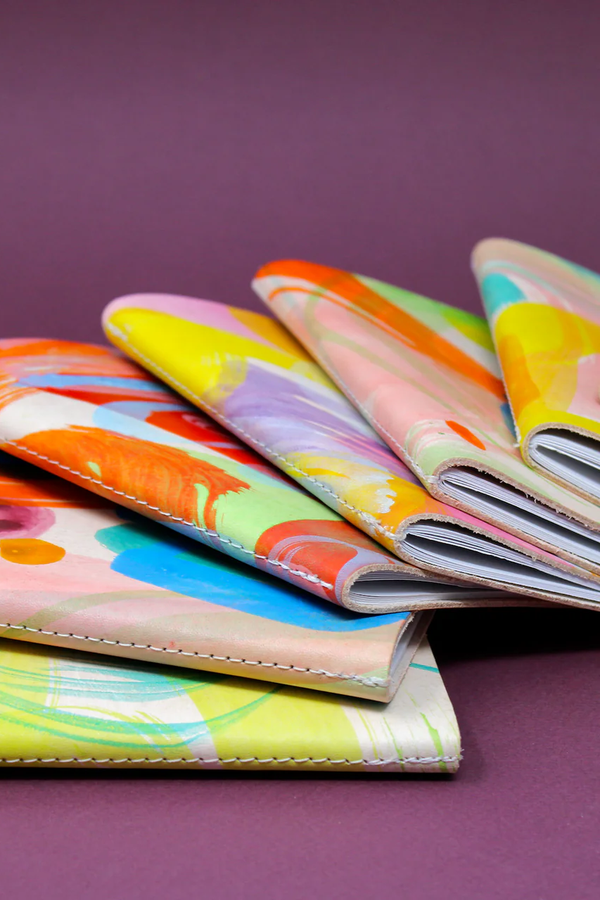 Assorted Hand Painted A6 Notebook