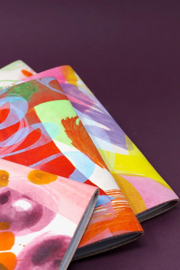 Assorted Hand Painted A6 Notebook