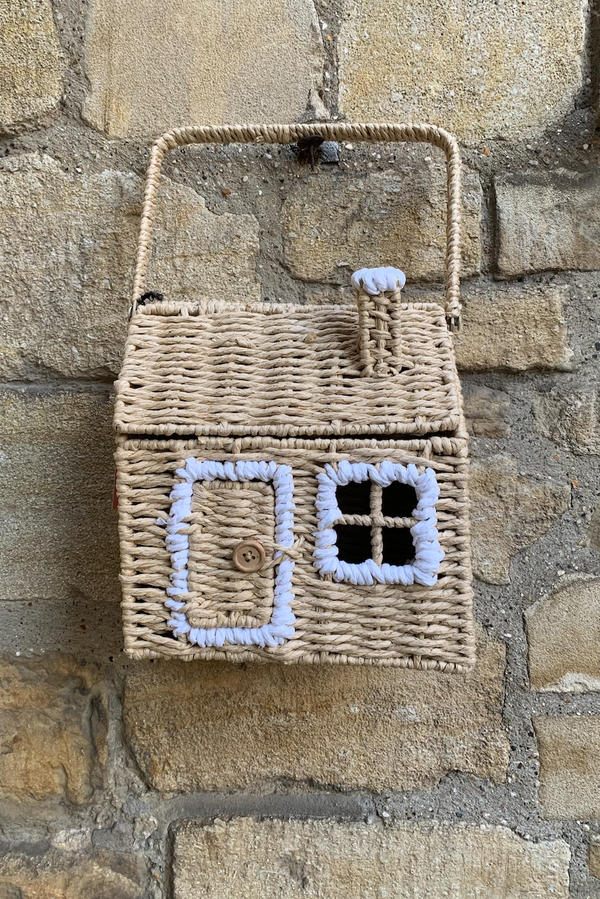 Wicker House Basket