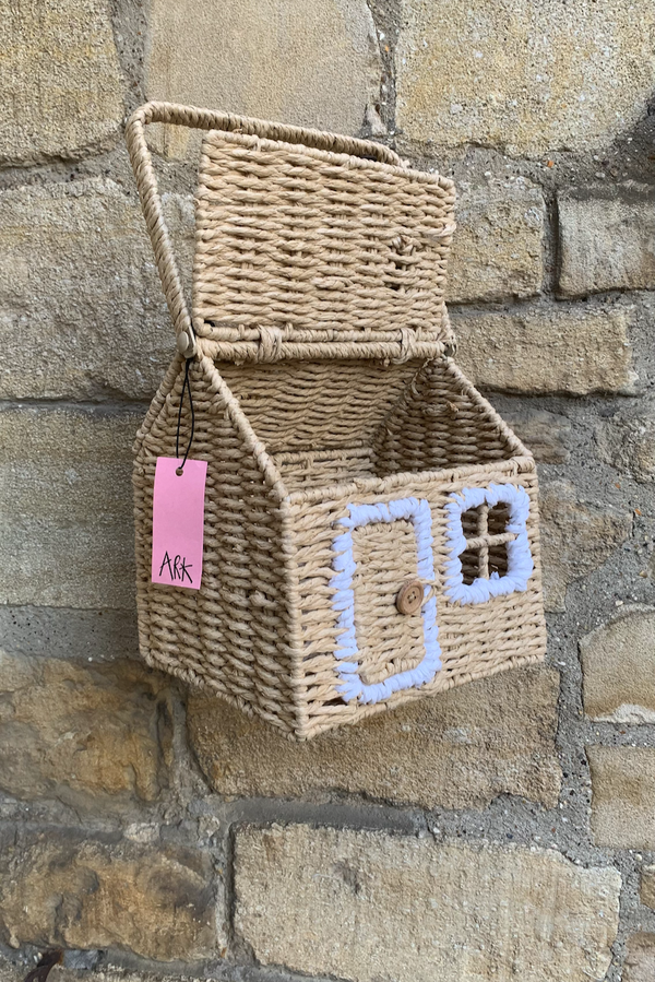 Wicker House Basket