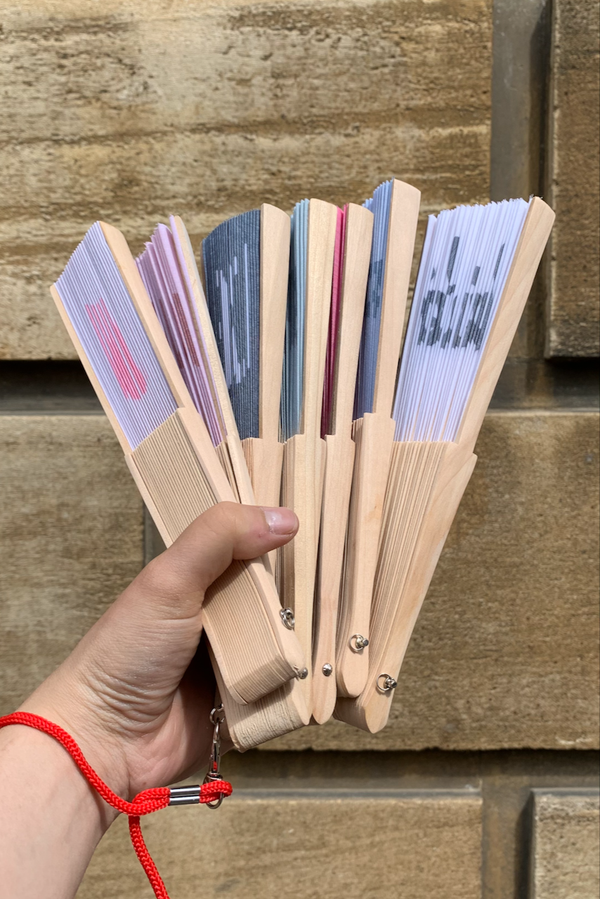 Slogan Hand Fan - SALE