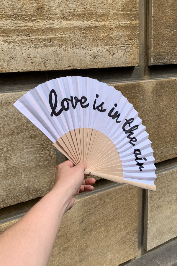 Slogan Hand Fan - SALE