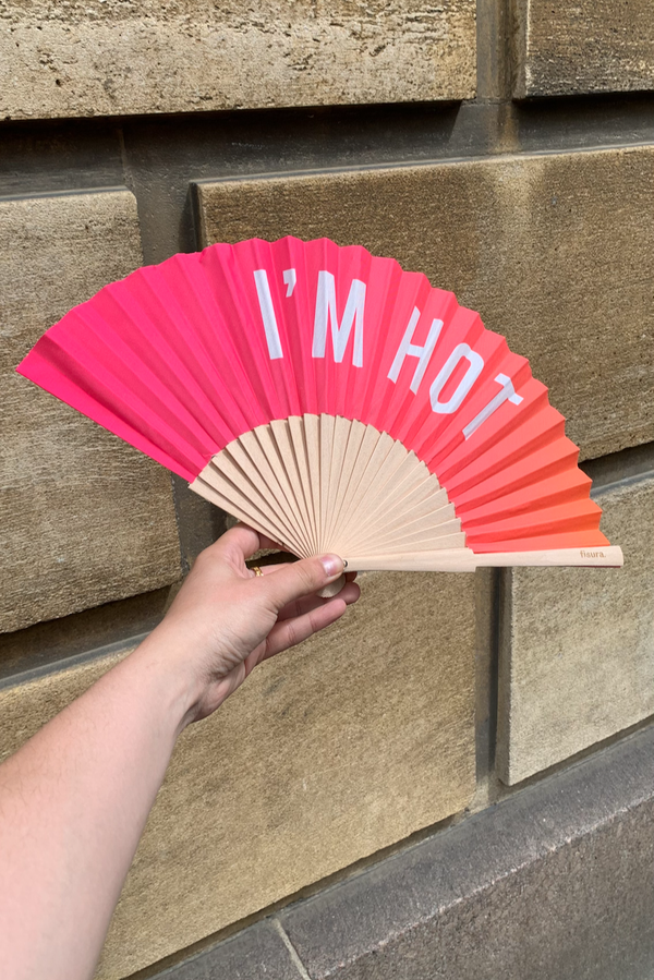 Slogan Hand Fan - SALE