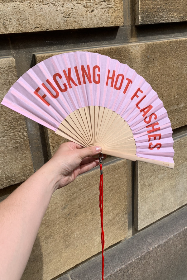 Slogan Hand Fan - SALE