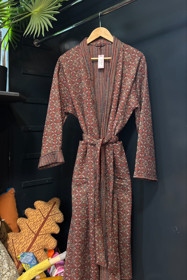 Reversible Quilted Kimono