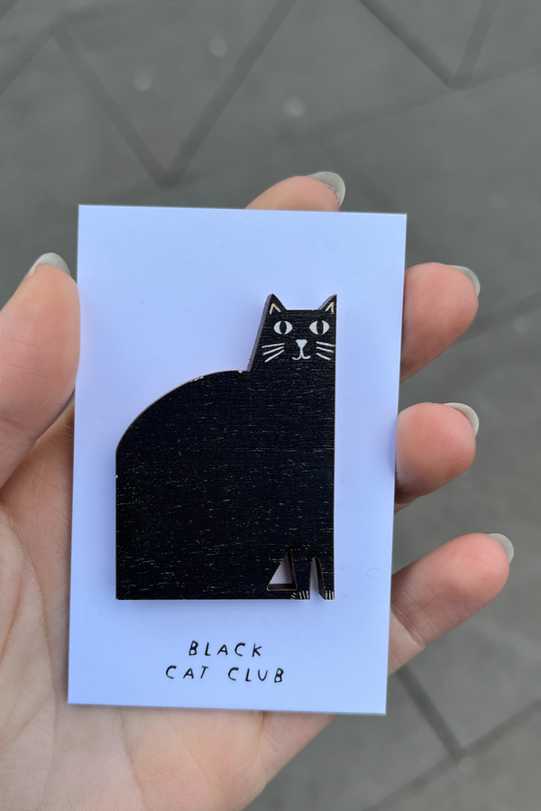 Cat Pin Badge
