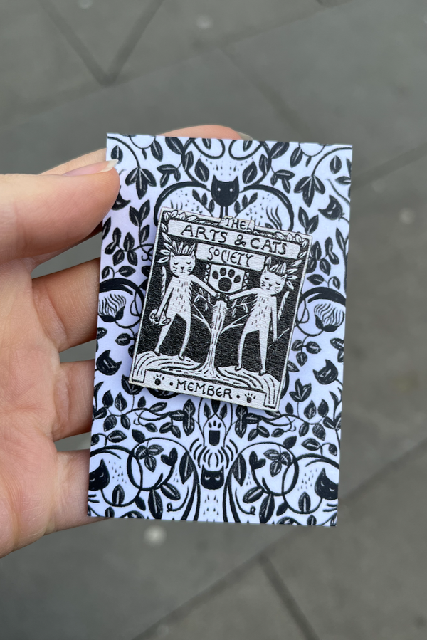 Cat Pin Badge