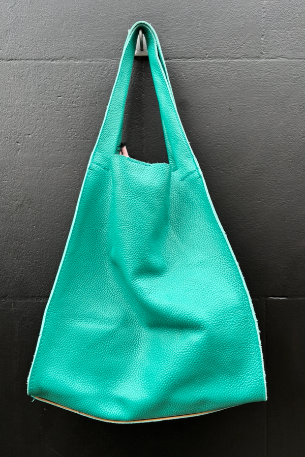 Large Leather Shopper