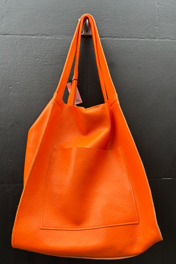 Large Leather Shopper