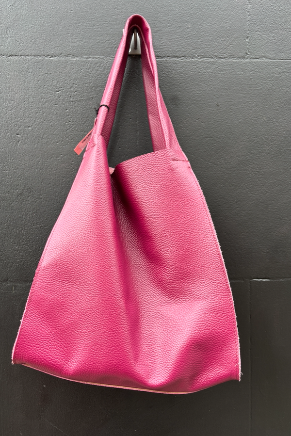 Large Leather Shopper