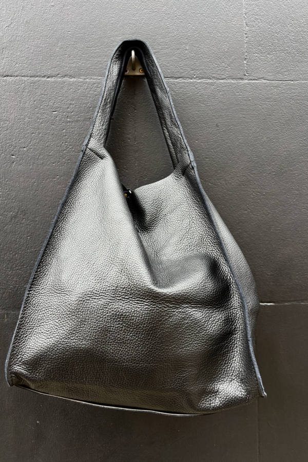 Large Leather Shopper