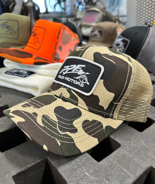 TAN CAMO PATCH HAT