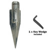 Wizard - In-Ground Sleeve 450mm - Fits Sign Post of 60mm Dia.