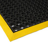 Engineers Mat - Custom Size - Yellow Border