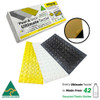 Ultimate Tactile Peel & Stick - Hazard 300mm x 600mm - Tough Aussie Made - VIC & QLD Roads Approved