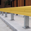 Guard Rail W-Beam 3M Length - Powdercoated Safety Yellow