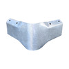 Guard Rail External Right Angle Bend - Galvanised