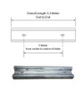 Guard Rail 5M length – Galvanised