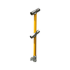 Ezyrail - Through Stanchion w/ Rail Mount 30°-45° - Galvanised Or Yellow