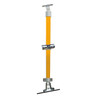 DDA Stanchion 0°-11° w/Mid Rail & Kick Panel Attachment - Galvanised Or Yellow