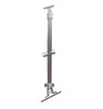 DDA Stanchion 11°-30° w/Mid Rail & Kick Panel - Galvanised Or Yellow