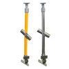 DDA Stanchion 30°- 45° w/Mid Rail & Kick Panel - Galvanised Or Yellow