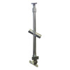 DDA Stanchion 30°- 45° w/Mid Rail & Kick Panel - Galvanised Or Yellow