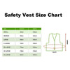 Hi-Vis Plain Orange Safety Vest - Available in S, M, L, XL, 2XL, 3XL, 4XL, 5XL