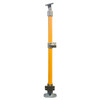 DDA Stanchion Even Base w/ Mid Rail & Kick Panel End Post - Galvanised Or  Yellow