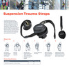 Suspension Trauma Straps - Pair