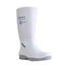 White Polyurethane Boot - Size 4 - 13