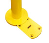 Bollard Base Plate Receiver For 140mm Slider Type Removable Surface Mount