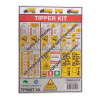 Tipper Kit Safety Sticker Set