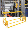 Mezzanine Pallet Loading Gate - Low Profile - 2400W x 1900 H  To Suit Pallet  Size 1950W x 1250D x 1450H
